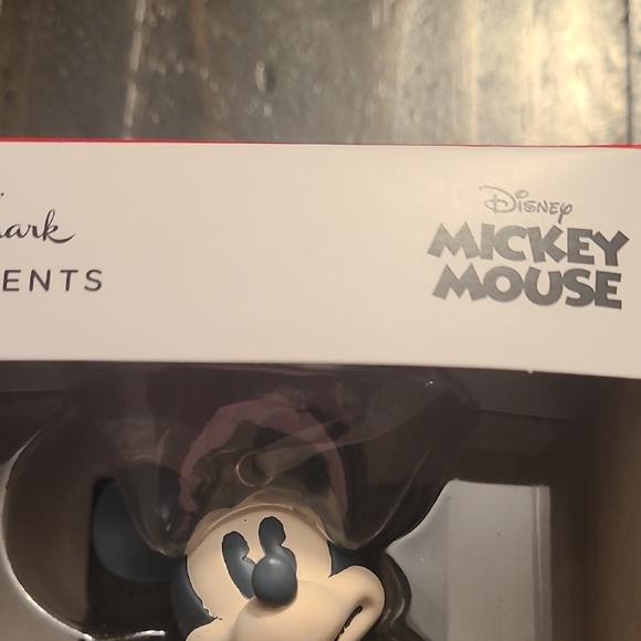Hallmark Disney Mickey Mouse Ornament with Gold and Black - Picture 3 of 6